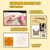 Herally Crochet Kit DIY Bag for Beginners - Include Yarn,