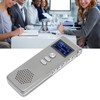 Voice Recorder MP3 WAV 192kbps Noise Reduction Dual Microphone Password
