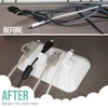 Smartish Magnetic Cord Holder - Bigger Cable Wrangler Organizer with