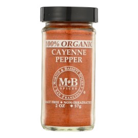UD_Morton And Bassett Organic Cayenne Pepper - Cayenne Pepper - Case Of 3 - 2 Oz.
