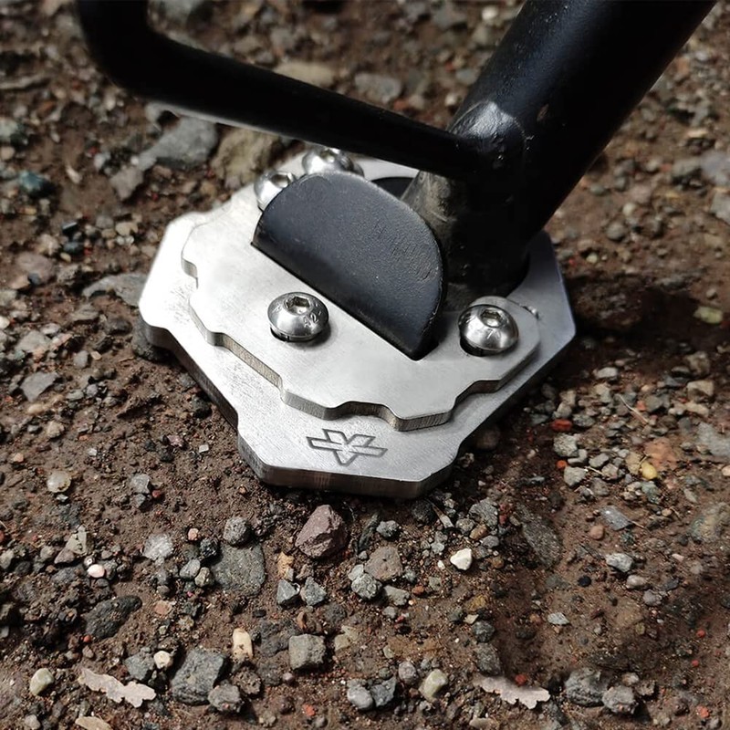 ViaTerra Royal Enfield Himalayan foot side stand extender support I