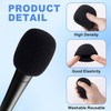 PAGOW 6 Pcs Microphone Cover, High Density Thickened Microphone Windscreens,