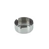 1 x Ashtray Stainless Steel 8 cm Diameter