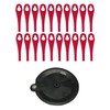 Florabest Lidl Cordless Grass Trimmer Accessory Set with 20 Blade