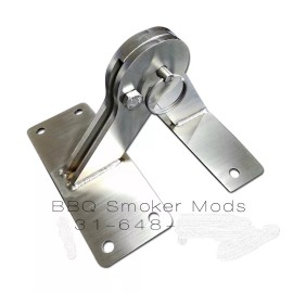 BBQgaskets.com LIMITED EDITION Stainless Weber KETTLE Lid Hinge Mod smoker one touch 22.5 26.75
