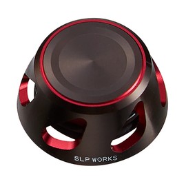Daiwa SLP Works 22 SLPW Spinning Handle Cap, Size S, Black Red