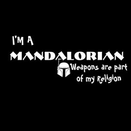 Weapons are Part of My Religion NOK Decal Vinyl Sticker |Cars Trucks Vans Walls Laptop|White|7.5 x 3.2 in|NOK607