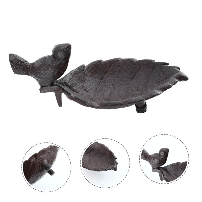 Sosoport Wild Bird Feeder Yard Bird Feeder Garden Decorative Bowl