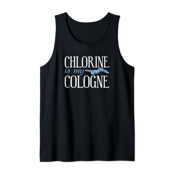 Chlorine Is My Cologne Funny Swimming Pool Swim Wear Swimmer