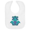 Azeeda 'Cute Dragon' Soft Cotton Baby Bib (BI00063453)