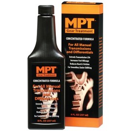 MPT Gear Treatment, 8 Ounce - Concentrated Formula – for All Manual Transmissions and Differentials – Extends Transmission Life, Increases Fuel Mileage, Reduces Heat & Friction for Smoother Shifting