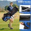 ULTIMATE 14-Way Golf Stand Bag, Portable Golf Bag w/ 6