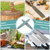 2 Pieces Garden Sharpening Stone Knife Sharpener for Garden Tools