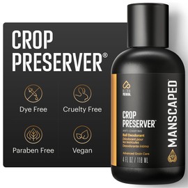 MANSCAPED® The Crop Preserver®, Men's Ball Deodorant, Male Care Hygiene Moisturizer, Anti-Chafing Groin Protection with Cooling Aloe Vera, Refined® Scent, 4oz