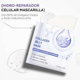 SEYOUL Mascarilla de Gelatina Facial – Hidratación Intensiva, Sensación de Piel Suave y Radiante