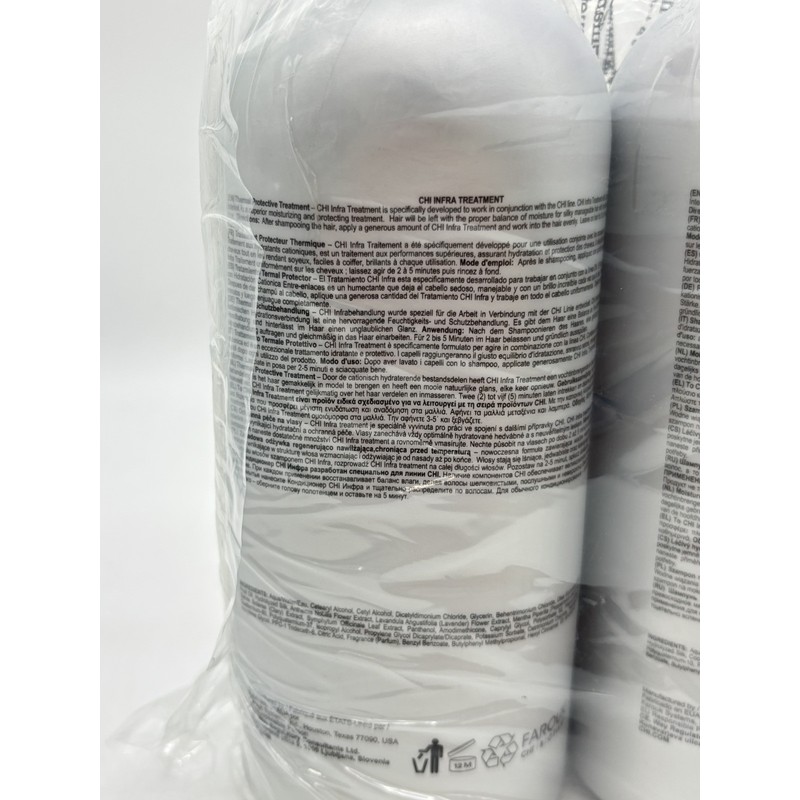 CHI Pack Of 2 CHI Infra Duo Shampoo & Treatment