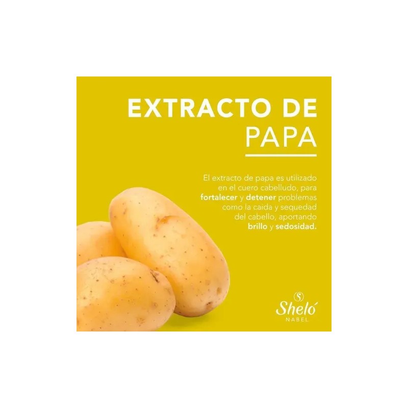 Aceite de papa 265 ml, aclara axilas y repara cabello