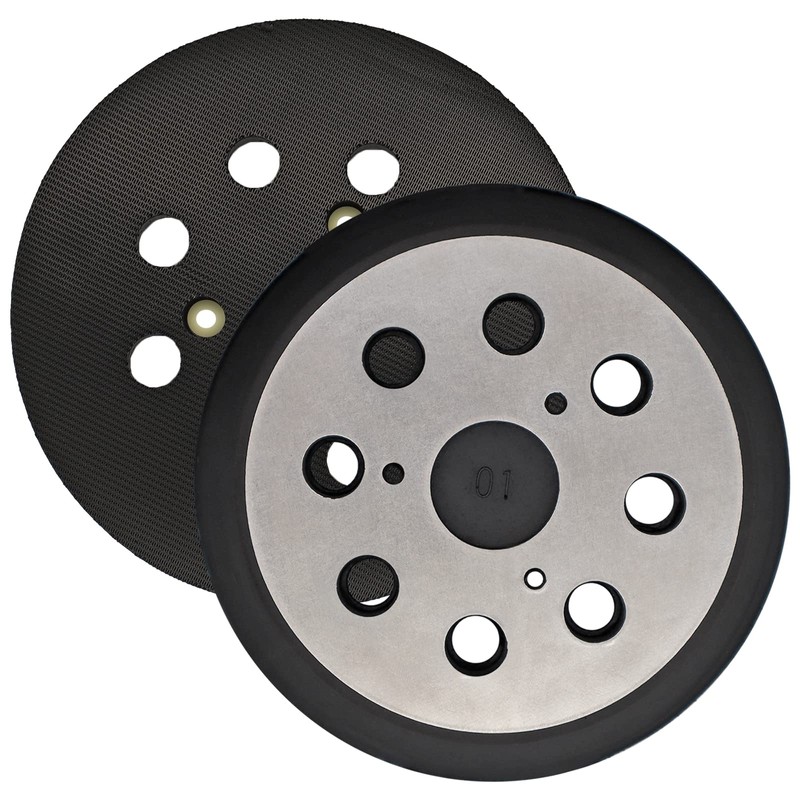 2PCS 5 Inch 8 Hole Hook & Loop Sander Replacement