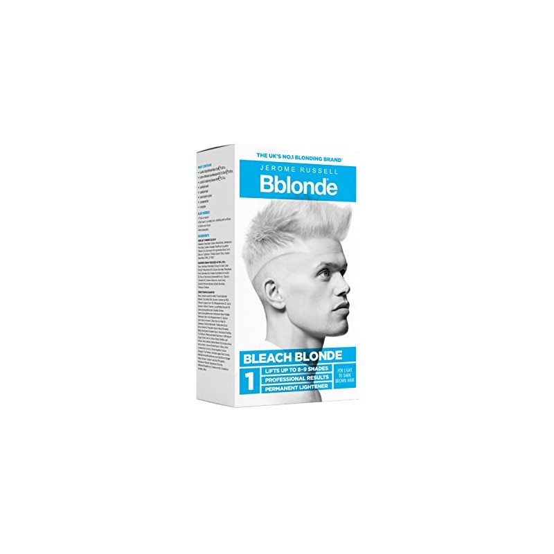 Jerome Russell Bblonde Bleach Blonde Kit No.1 Permanent for Men