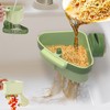 Sink Corner Strainer Basket | Suction Cup Press Sink Drainer