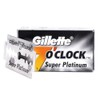 100 7 O'clock Super Platinum Double Edge Safety Razor Blades