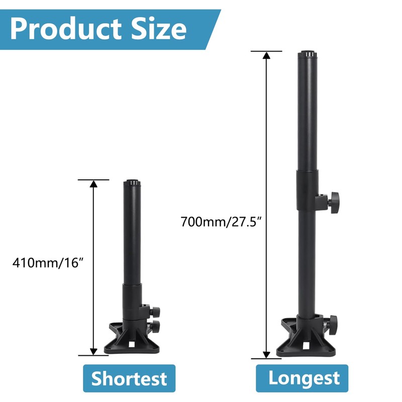 Undermount Sink Brackets, 2PCS Adjustable Brackets Undermount Sink Support, Stainless