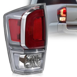 BeamTrack Tail Light Assembly Compatible with 2016-2023 Toyota Tacoma, Rear Taillight Brake Signal Assemblies with Bulbs, Replace 81560-04210 (Left Driver Side)