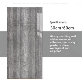 4PCS Foam Wood Tile Self-Adhesive Wall Stickers Distressed Wood Grain Wallpaper Thickening Self-Adhesive Wall Stickers Wall Panels for Various Surfaces Smooth & Rough, 11.8In X 23.6In (4, CLS-35)