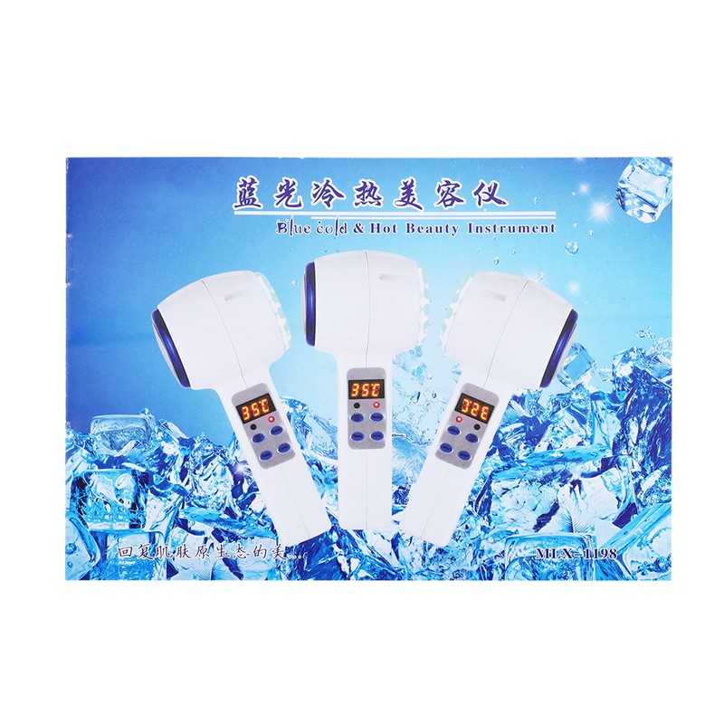 Hot Cold Hammer Cryotherapy Blue Photon Acne Treatment Skin Beauty