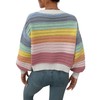 SweatyRocks Women's Color Block V Neck Button Front Knit Cardigan