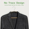 APRTAT Bamboo Clothes Hangers 30 Pack, Suit Hangers 360° Rotatable