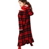 Girls Cotton Red Plaid Nightgowns Sleepwear Sleep Dress Kids Princess