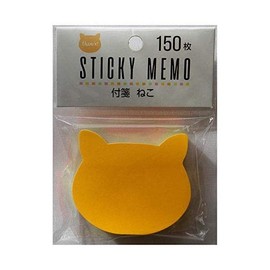 kouyu Cat Sticky Notes, Large Size, 3 Color Set (150 Sheets)
