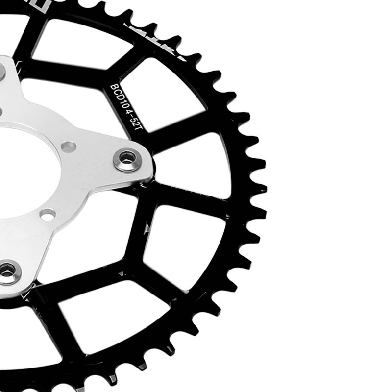 52T 104BCD Sprocket Spider Adapter Aluminium Alloy High Hardness Drive