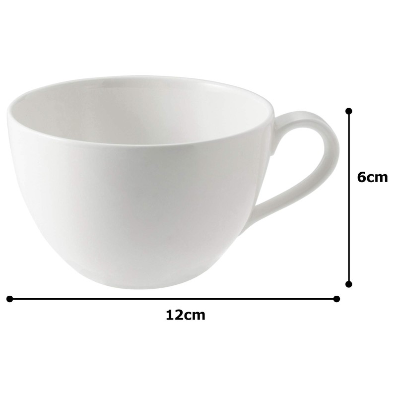 Narumi 51298-2831 Cup Saucer, Cool Cup, White, 9.5 fl oz