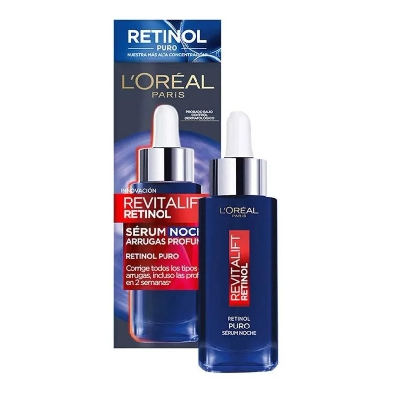 L'Oréal Paris Sérum Noche Retinol Puro Revitalift 30 Ml Tipo