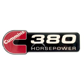n/a Cummins 380 HORSEPOWER DIESEL EMBLEM
