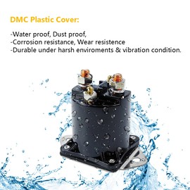 36V Electric Golf Cart Solenoid 4 Terminal Starter Solenoid | Fit for 1976-1998 Club Car DS | Replacement Part Number 8016