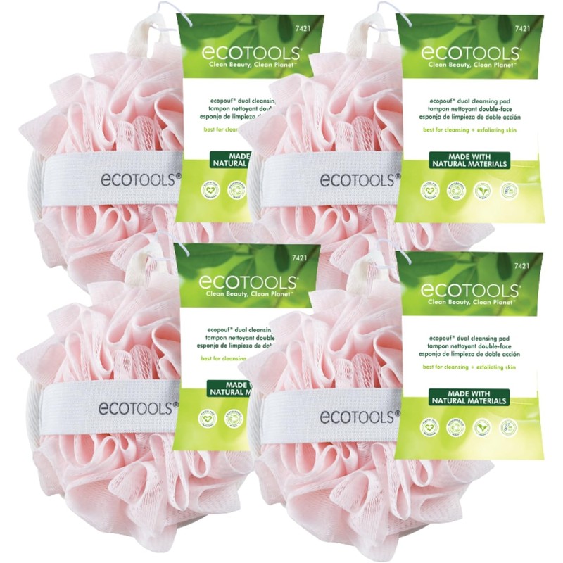 Guantes exfoliantes EcoTools 7423 – Limpieza profunda y piel radiante