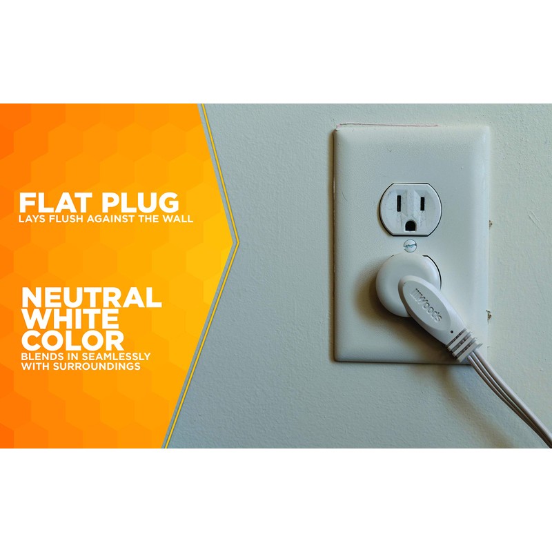 Woods Yard Master Extension Cord - Flexible Power for Patio