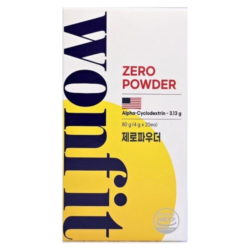 One Fit Alpha CD Zero Powder Alpha Cyclodextrin Wonbin Alpha