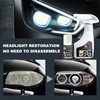 Automotive Headlight Restoration Kit,Oxidized and Yellowed Automotive Headlamps Blurring Enhanced