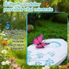 AceOrbit Butterfly Puddler Garden Stone Butterfly Bath Watering Feeder Station