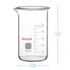 stonylab Glass Beaker, 1-Pack Borosilicate Glass Graduated Tall Beaker with