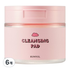 Eunyul Cloud Cleansing Pads, 70 sheets, 6 pieces / 은율 클라우드 클렌징 패드, 70매입, 6개