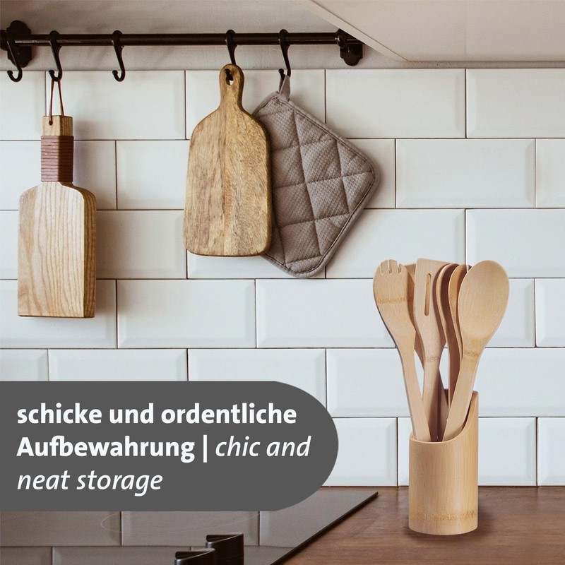 Westmark Kitchen Utensils - Kitchen Utensil Set Including Cooking Spoon,