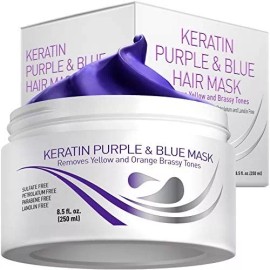 Vitamins Hair Mascarilla Capilar Con Queratina Morada