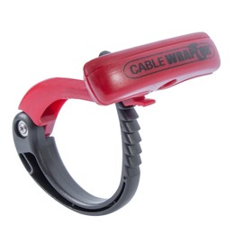 Gardner Bender - CW-T4RR20 EACH CW-T4RR20 Extra-Large Cable Wraptor for Cord/Hoses/Wire/Cable/Rope Organizer, Strong Locking Design, Reusable, 4 Inch. Bundle Diameter, Easy Release & T-Handle, Black & Red, X-Large