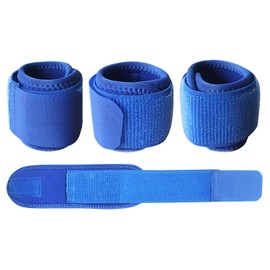 Wrist Brace with Adjustable Strap for Support and Stabilisation during Sports and Fitness Blue (Pack of 1)