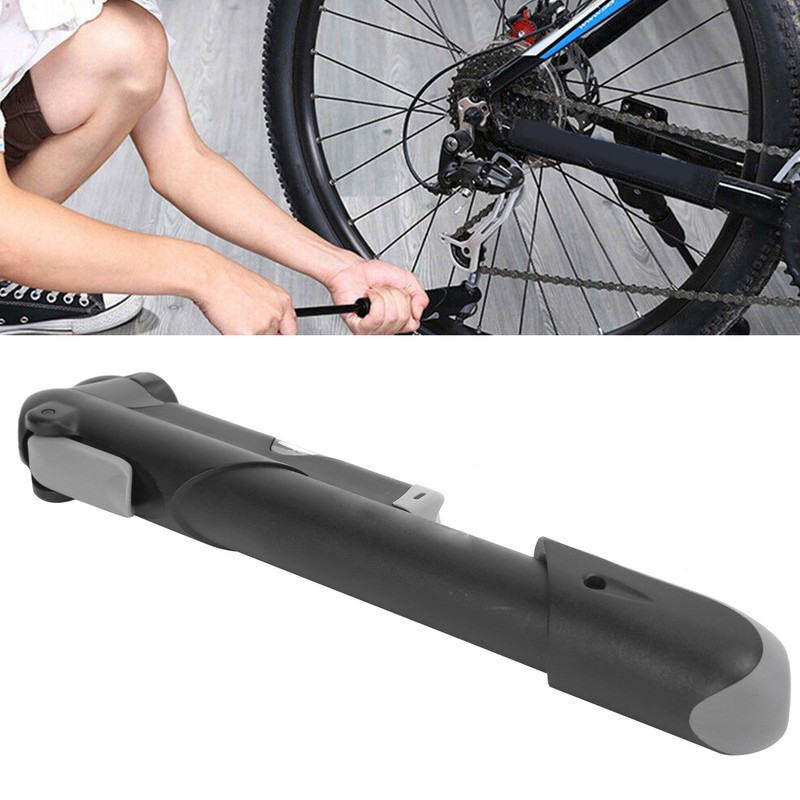Mini Bike Pump with Pressure Gauge Portable Presta and Schrader